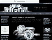 Tablet Screenshot of mansfielddesigns.com